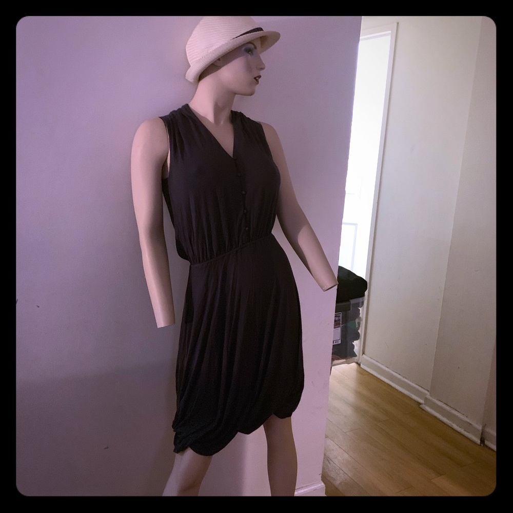 A brown dress